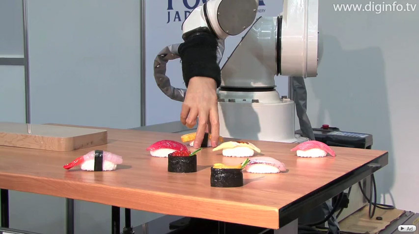 Videothe Amazing Sushi Robot How It Works 7115