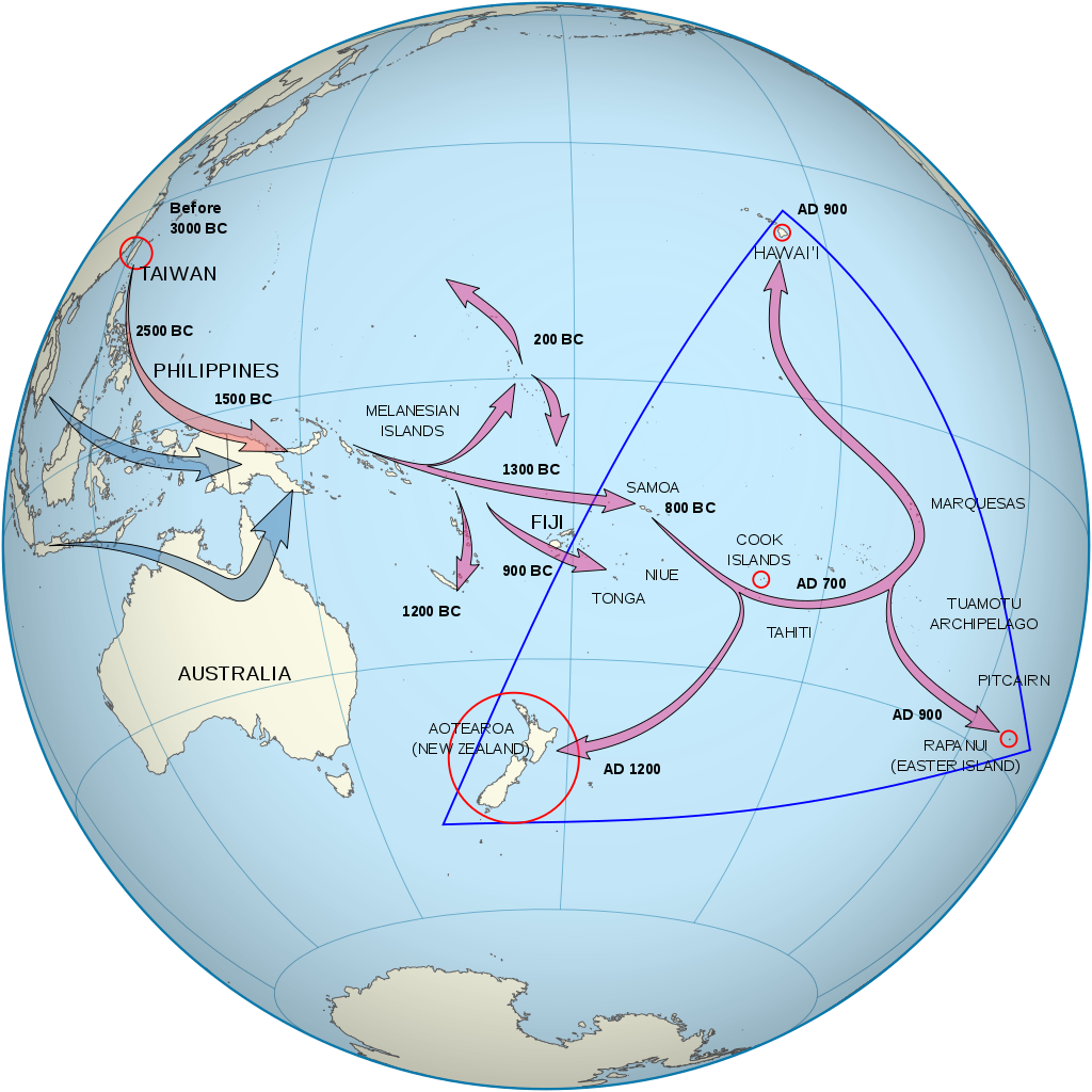 Discovering The Polynesian Islands LaptrinhX News   Polytriangle Route 