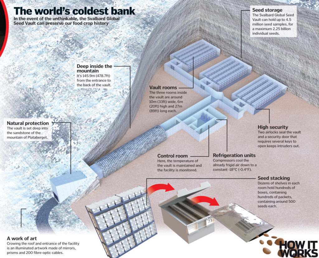 Inside the Doomsday Seed Vault How It Works